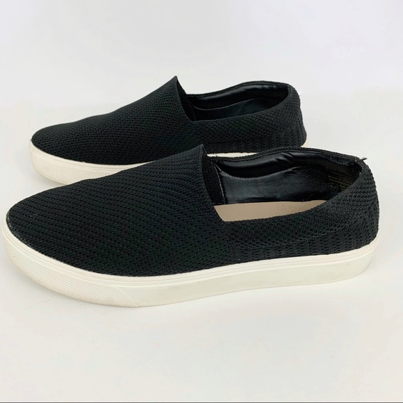 Aldo Women's Black Knit Platform Slip On Sneakers - Picture 5 of 8